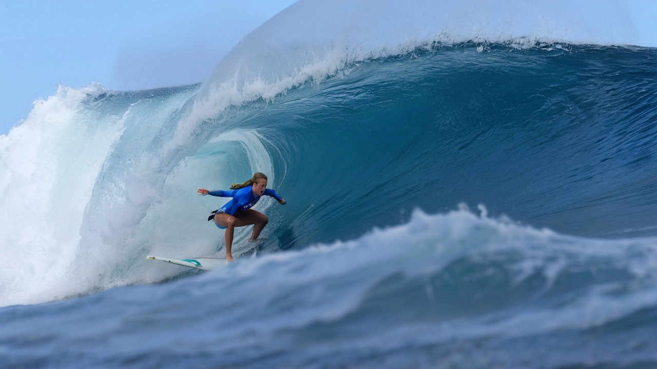 Tatiana Weston-Webb Avança às Semifinais e Luana Silva É Eliminada nas Quartas de Final nas Olimpíadas de Surfe 2024