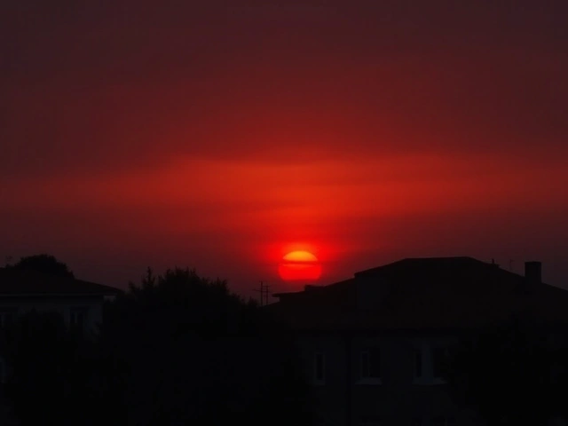 Fenômeno do Sol Vermelho em São José dos Campos Intriga Moradores: Conheça as Causas