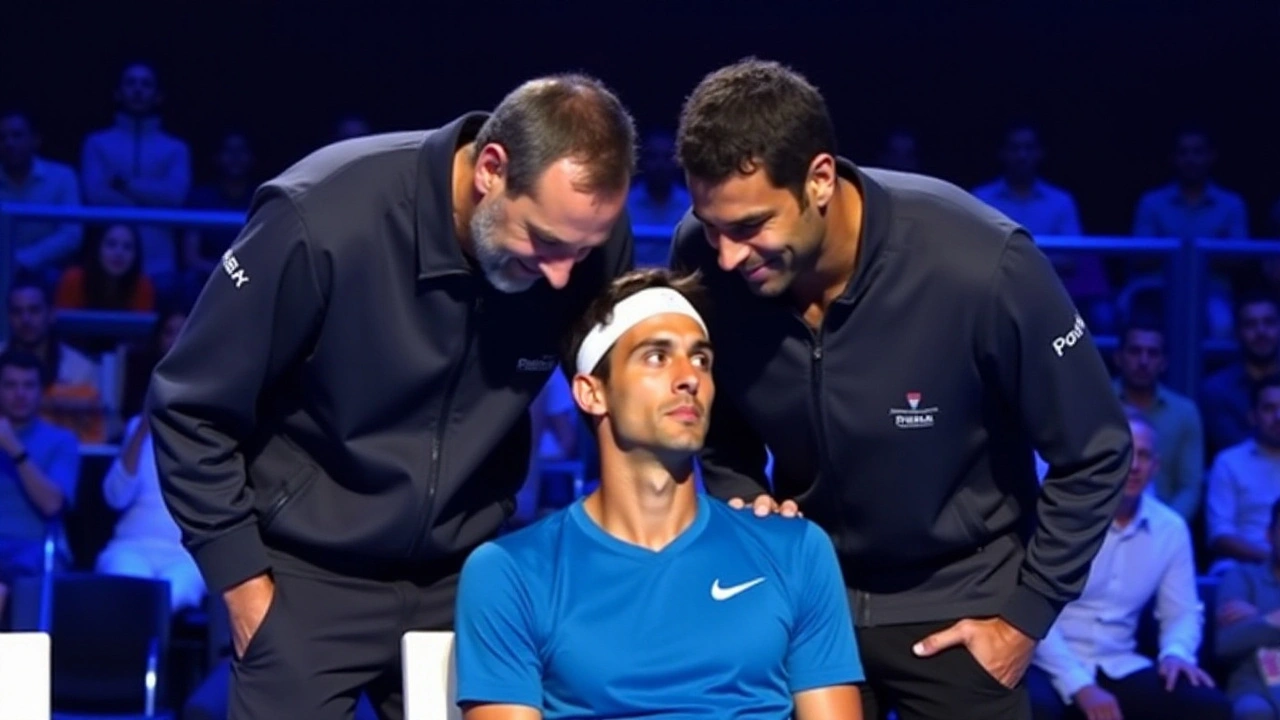 Carlos Alcaraz e Grigor Dimitrov tornam-se 'técnicos' de Casper Ruud na Laver Cup 2024